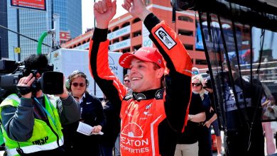 santino-ferrucci-seizes-best-ever-indycar-finish-after-timely-caution-in-detroit