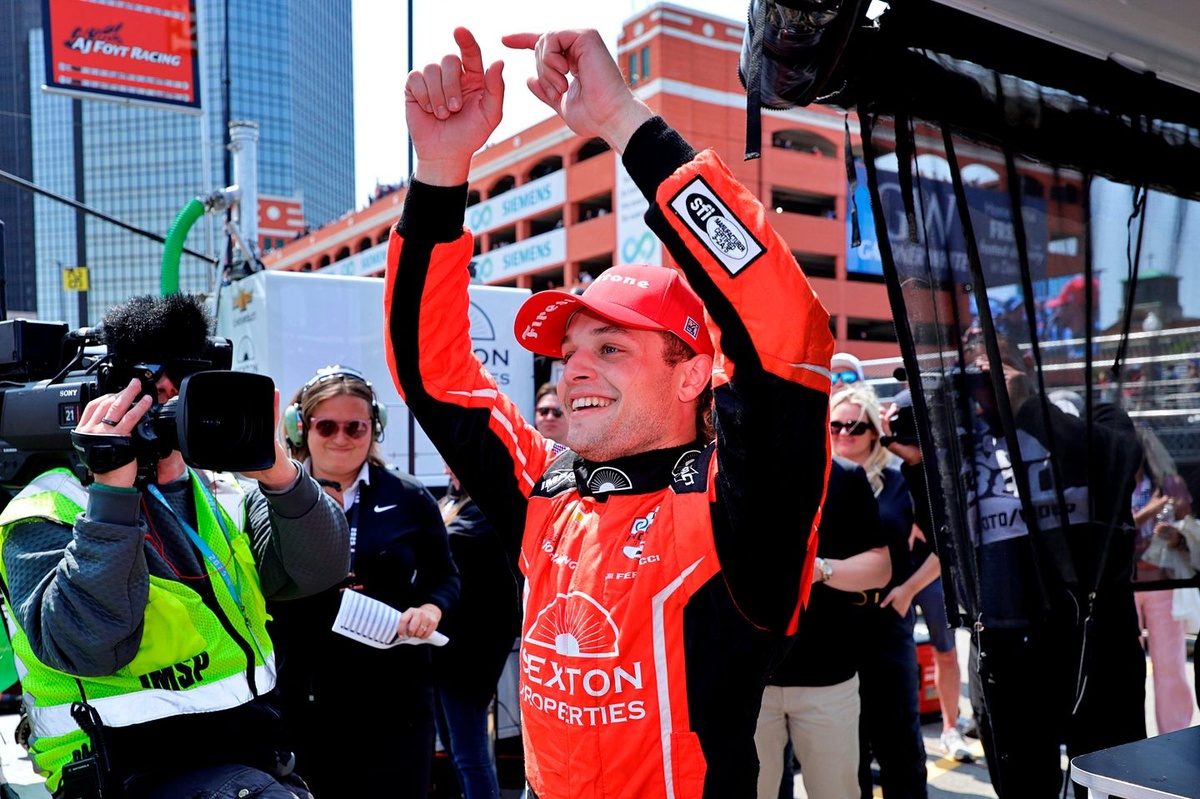 santino-ferrucci-seizes-best-ever-indycar-finish-after-timely-caution-in-detroit